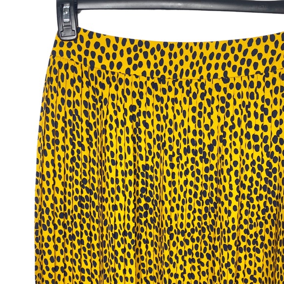 J.crew factory pleated midi skirt size 6 petite NWT - Picture 3 of 5